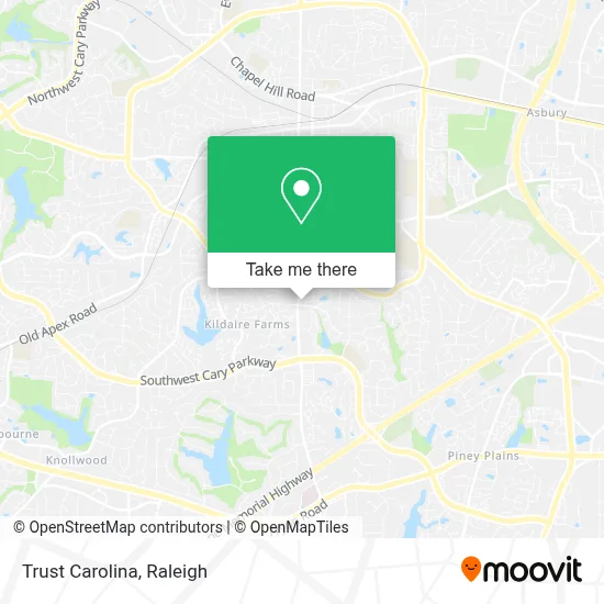 Trust Carolina map