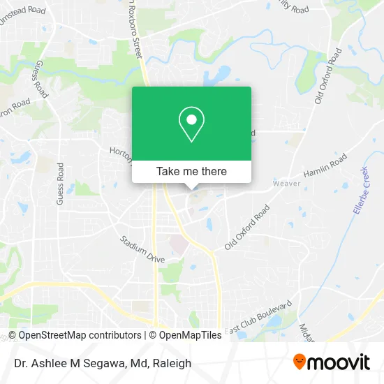 Dr. Ashlee M Segawa, Md map