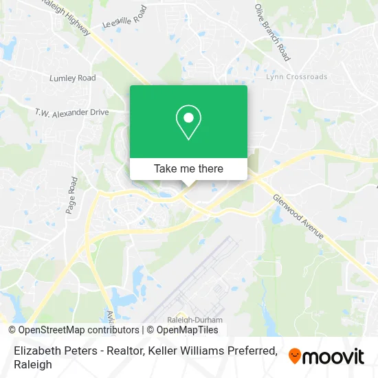 Elizabeth Peters - Realtor, Keller Williams Preferred map