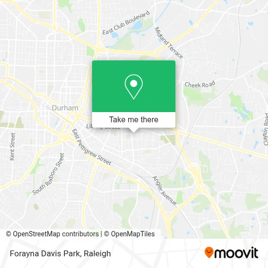 Forayna Davis Park map