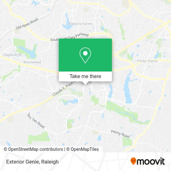 Exterior Genie map