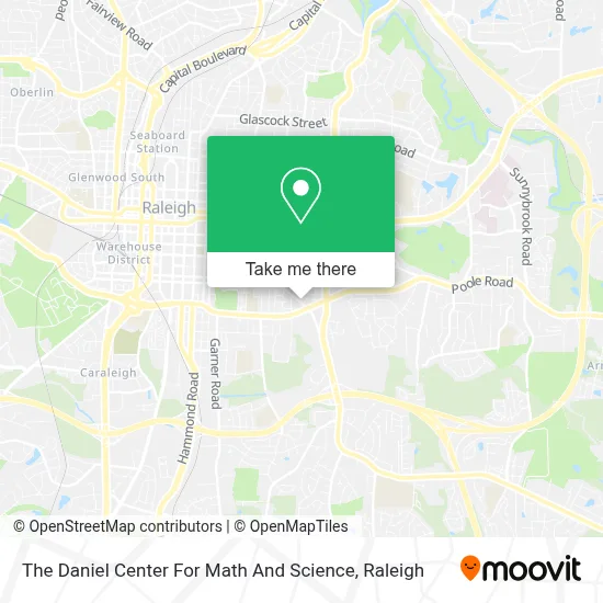 The Daniel Center For Math And Science map