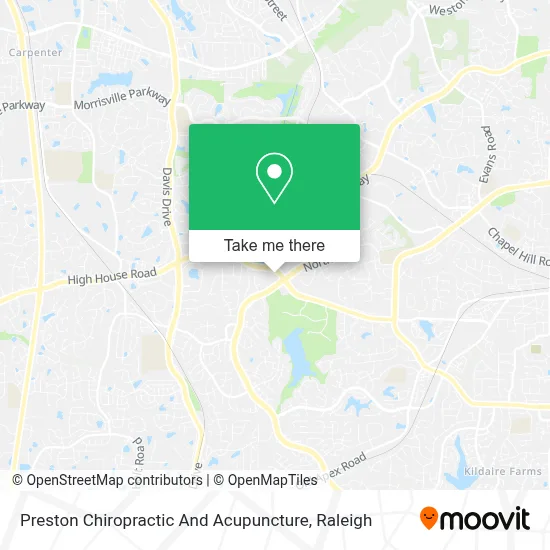 Preston Chiropractic And Acupuncture map