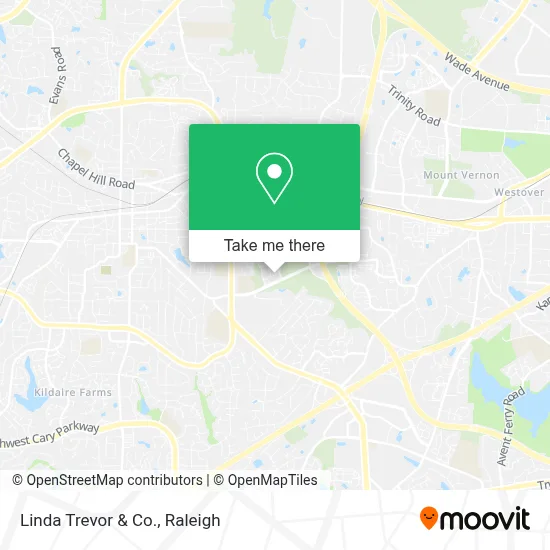 Linda Trevor & Co. map