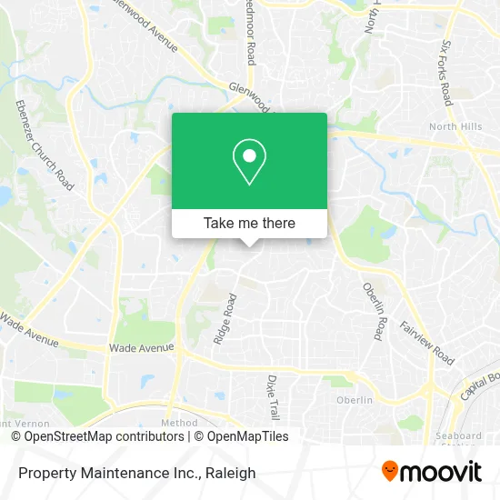 Property Maintenance Inc. map