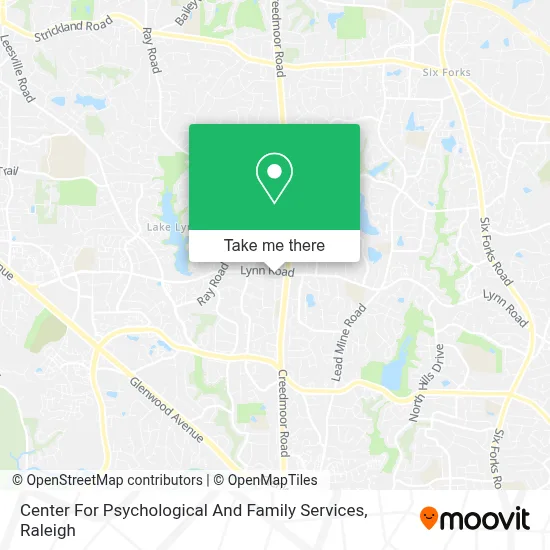 Center For Psychological And Family Services map
