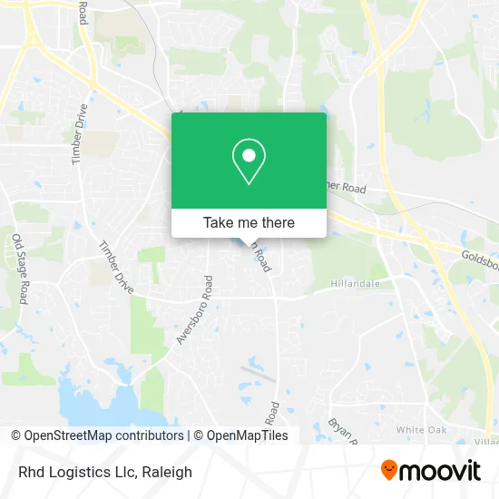 Rhd Logistics Llc map