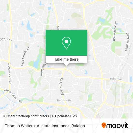 Thomas Walters: Allstate Insurance map