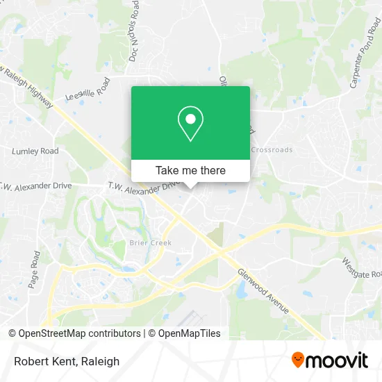 Robert Kent map