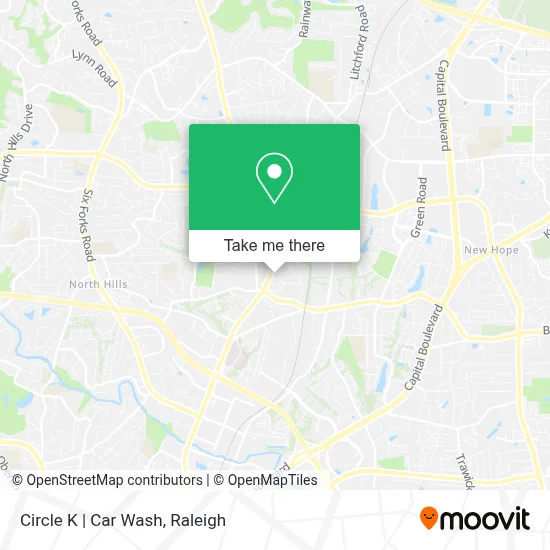 Circle K | Car Wash map