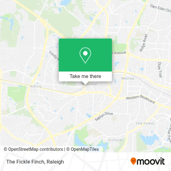 The Fickle Finch map