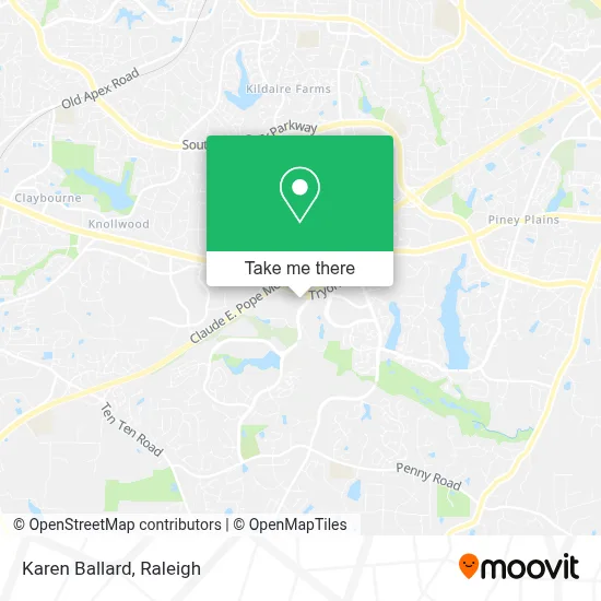 Karen Ballard map