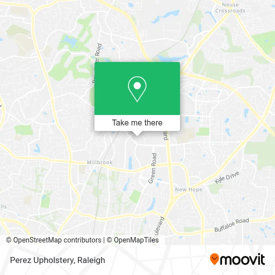 Perez Upholstery map