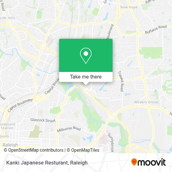 Kanki Japanese Resturant map