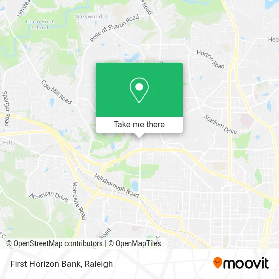 First Horizon Bank map