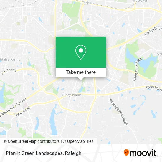 Plan-It Green Landscapes map