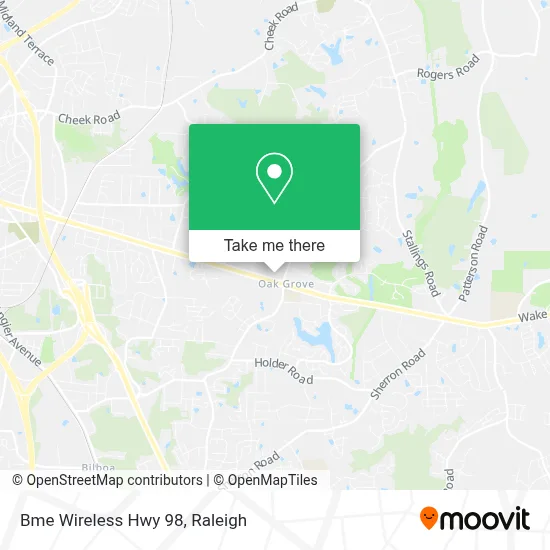 Bme Wireless Hwy 98 map