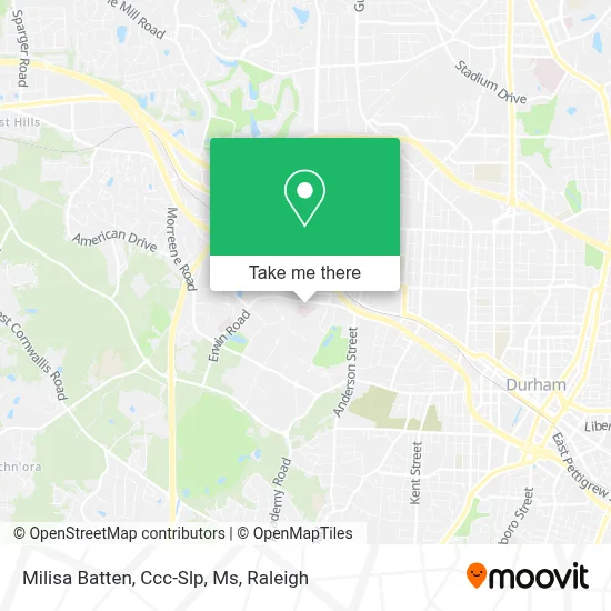 Milisa Batten, Ccc-Slp, Ms map