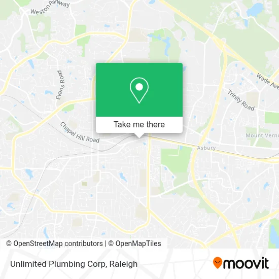 Unlimited Plumbing Corp map