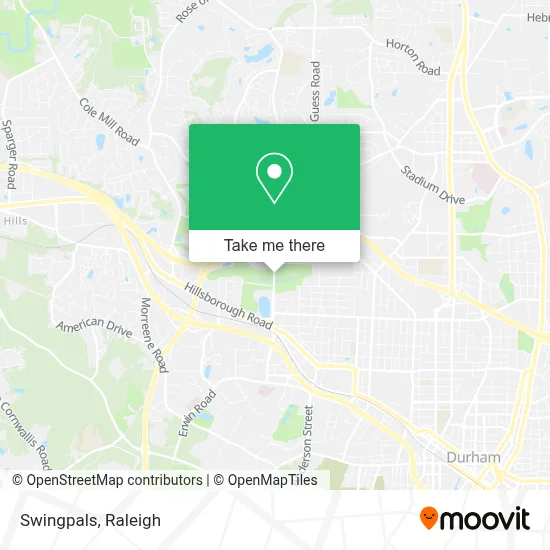 Swingpals map