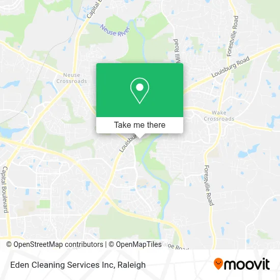 Eden Cleaning Services Inc map