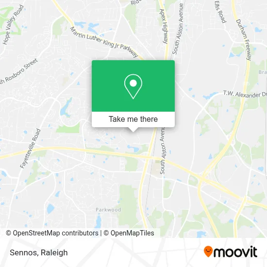 Sennos map