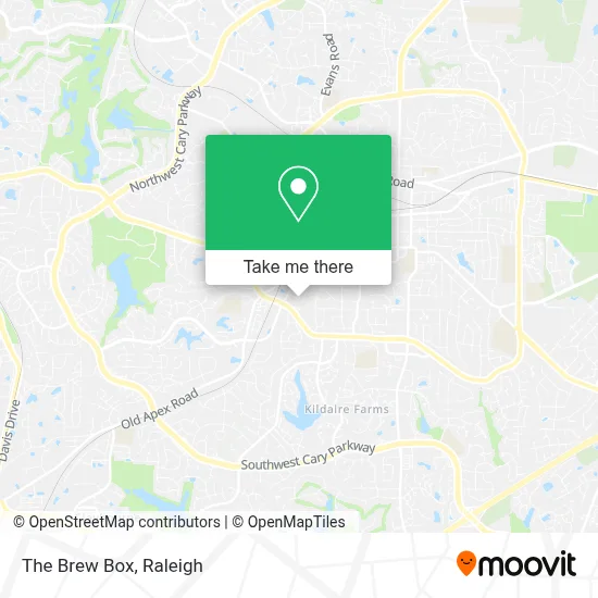 The Brew Box map