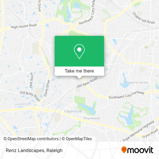 Renz Landscapes map