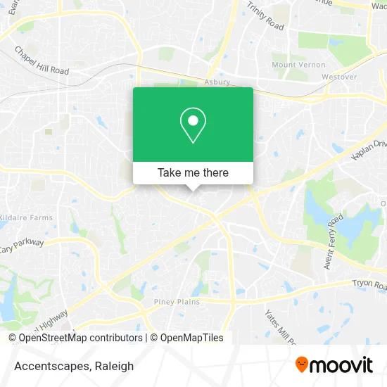 Accentscapes map