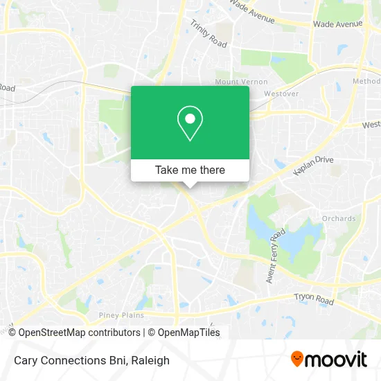 Cary Connections Bni map