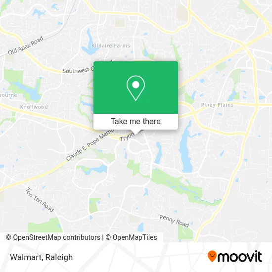 Walmart map