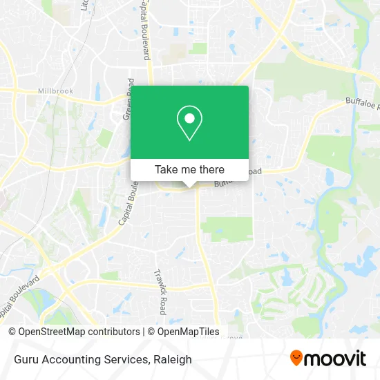 Guru Accounting Services map