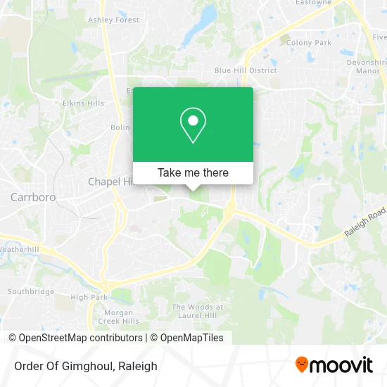 Order Of Gimghoul map