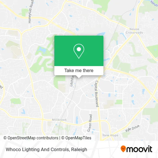 Whoco Lighting And Controls map
