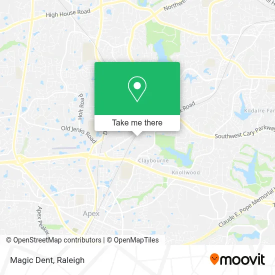 Magic Dent map