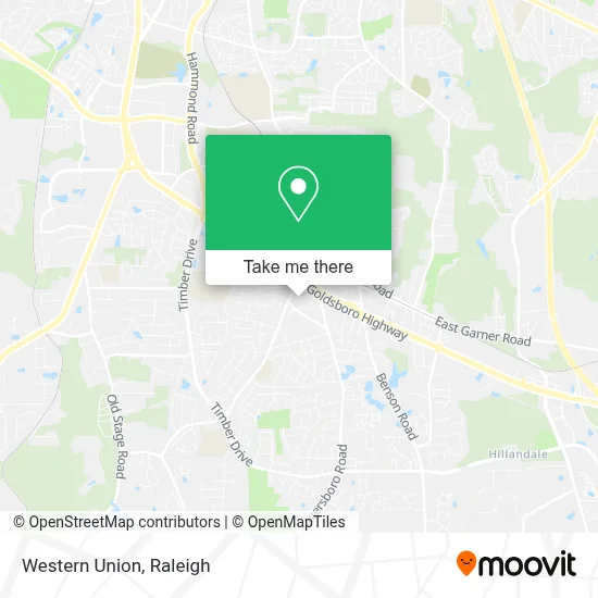 Western Union map