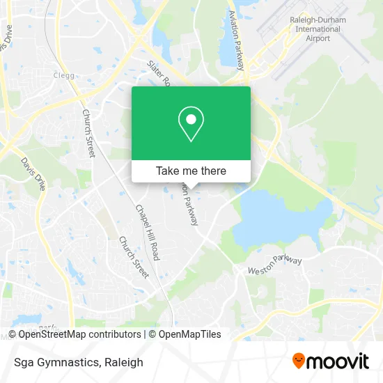 Sga Gymnastics map