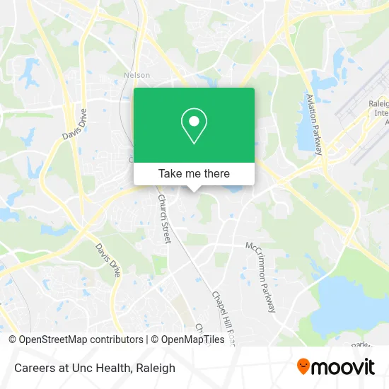 Careers at Unc Health map