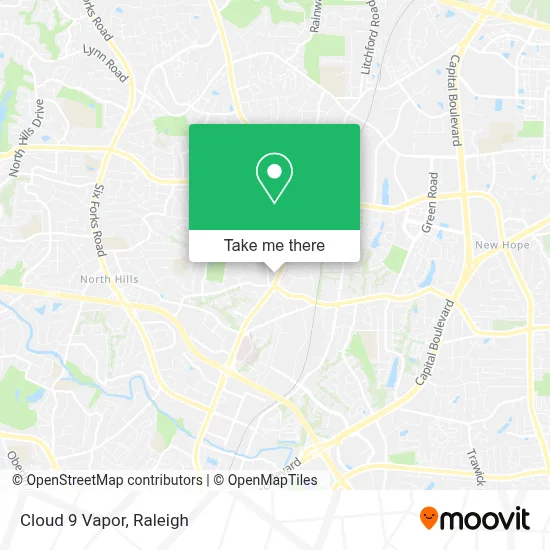 Cloud 9 Vapor map