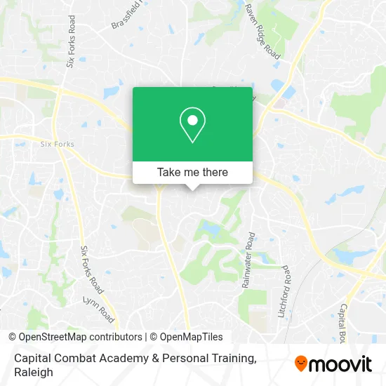 Capital Combat Academy & Personal Training map
