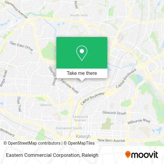 Eastern Commercial Corporation map