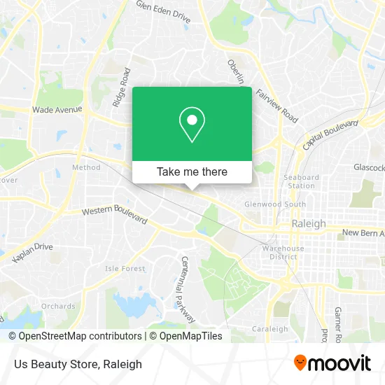 Us Beauty Store map