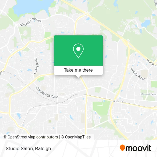 Studio Salon map