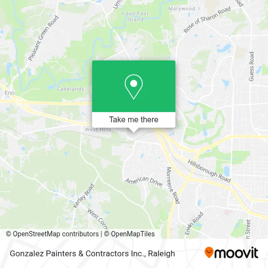 Gonzalez Painters & Contractors Inc. map