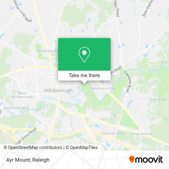 Ayr Mount map