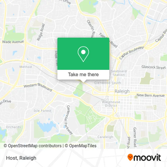 Host map