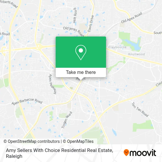 Amy Sellers With Choice Residential Real Estate map