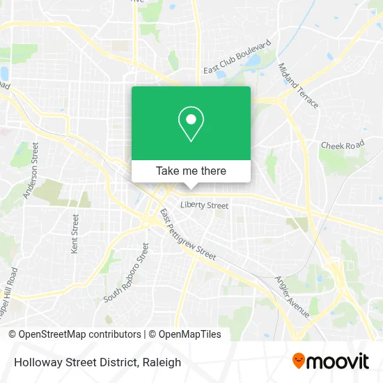 Holloway Street District map