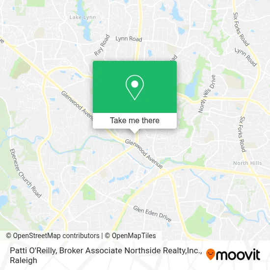 Patti O'Reilly, Broker Associate Northside Realty,Inc. map