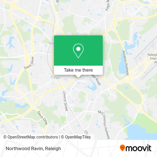 Northwood Ravin map